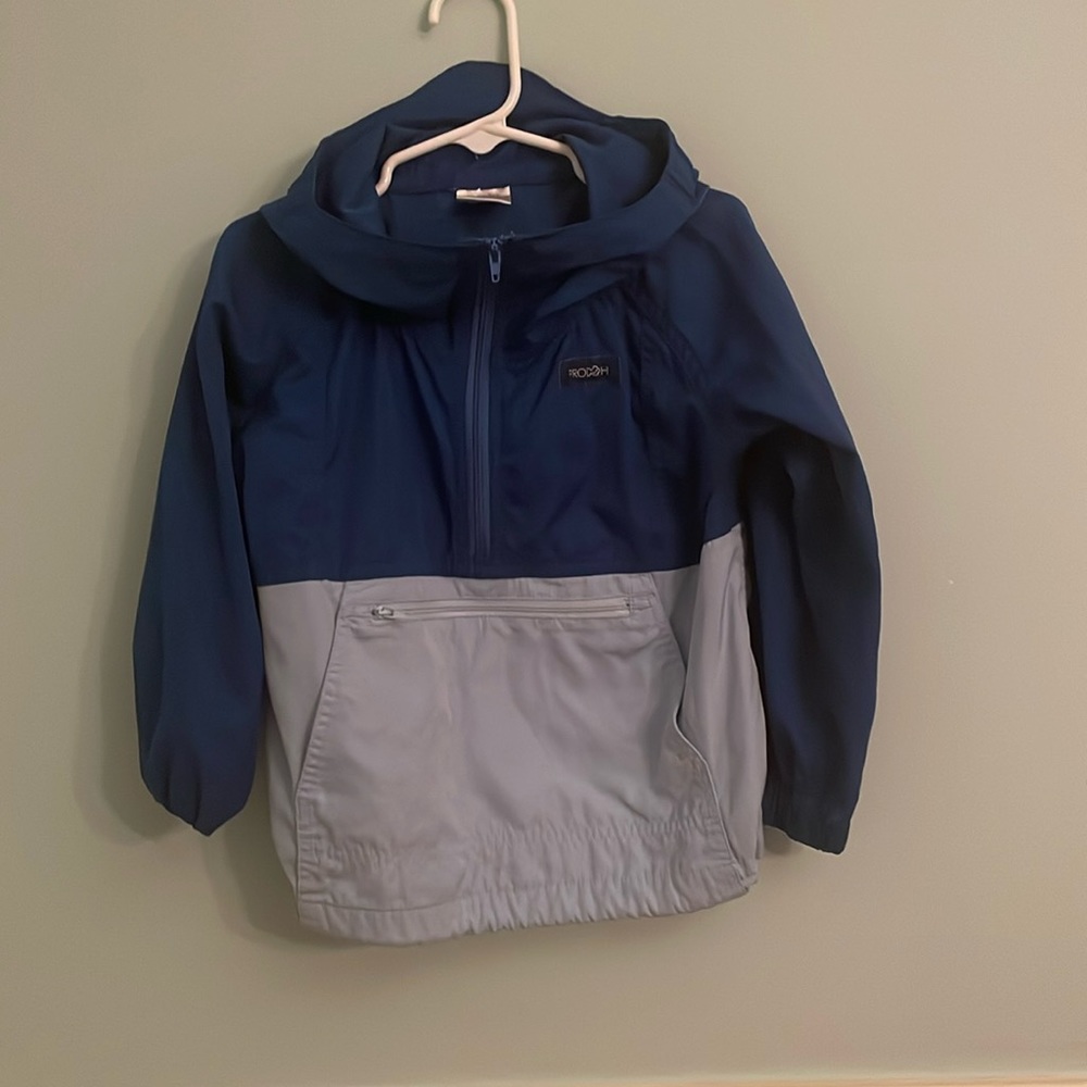 Prodoh Boys 4T rain three quarter zip jacket